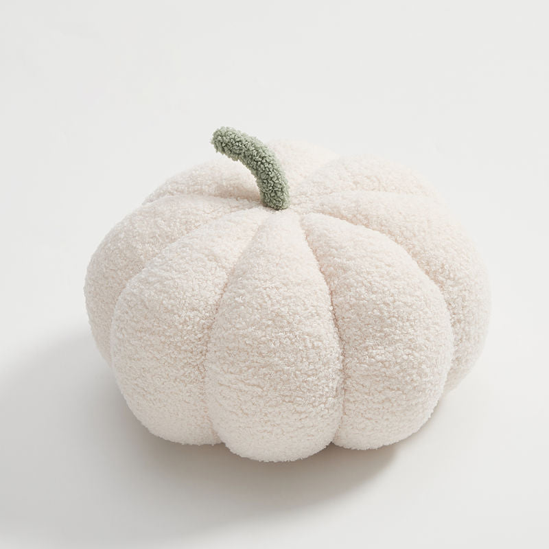 Plüsch-Dekokissen Kürbis-Form, 35 cm