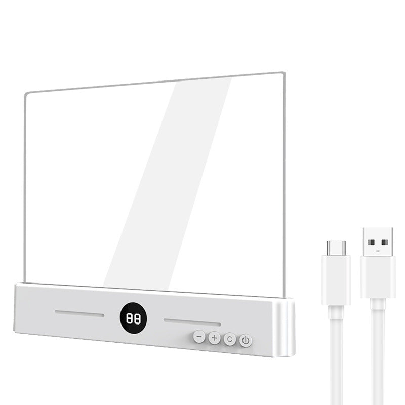 Ultradünne LED-Leseleuchte im Lesezeichen-Design