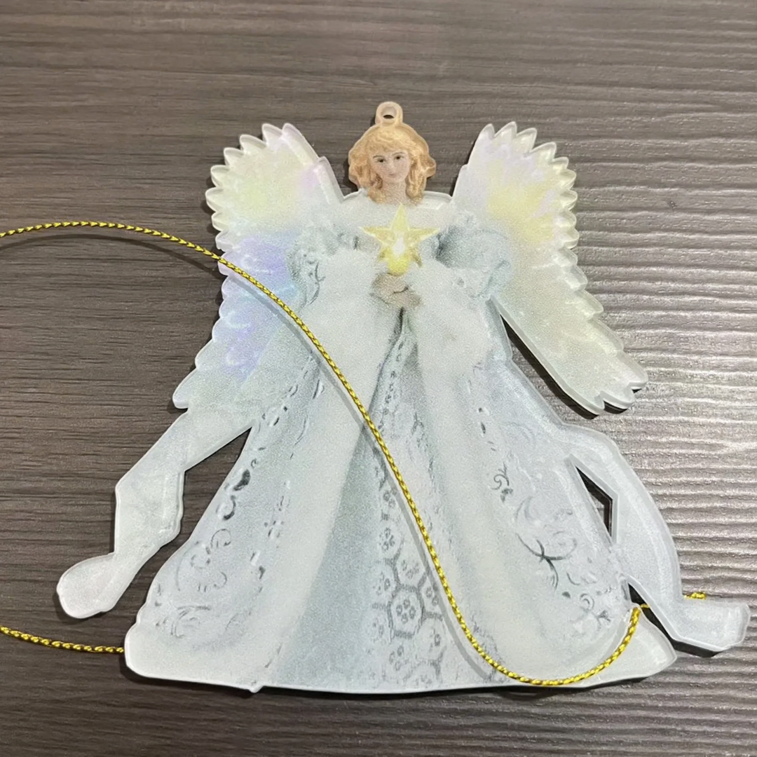 Beleuchtete Acryl-Weihnachtsbaum-Dekoration