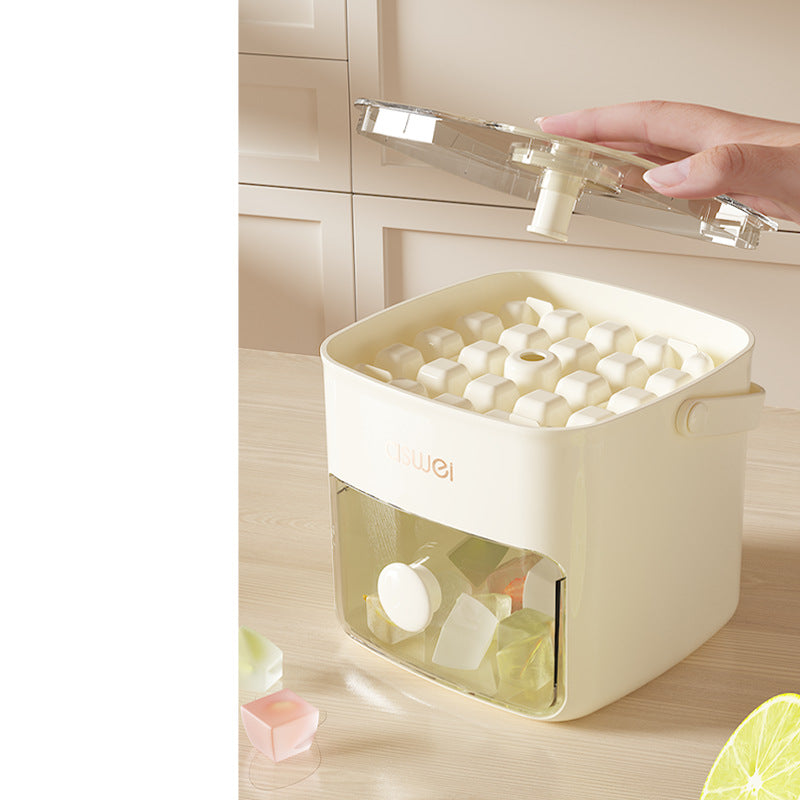 Eiswürfelform mit Druckentleerung, Kunststoff