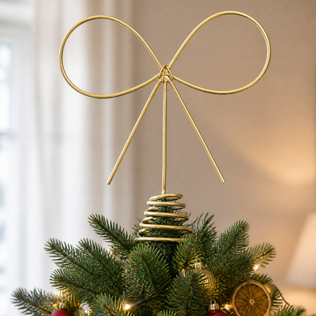 Weihnachtsbaum-Spitzendekoration aus Eisen