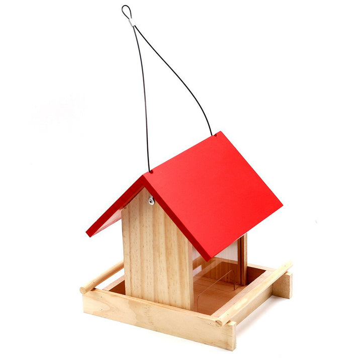 Hängendes Holz-Vogelhaus für Garten und Balkon
