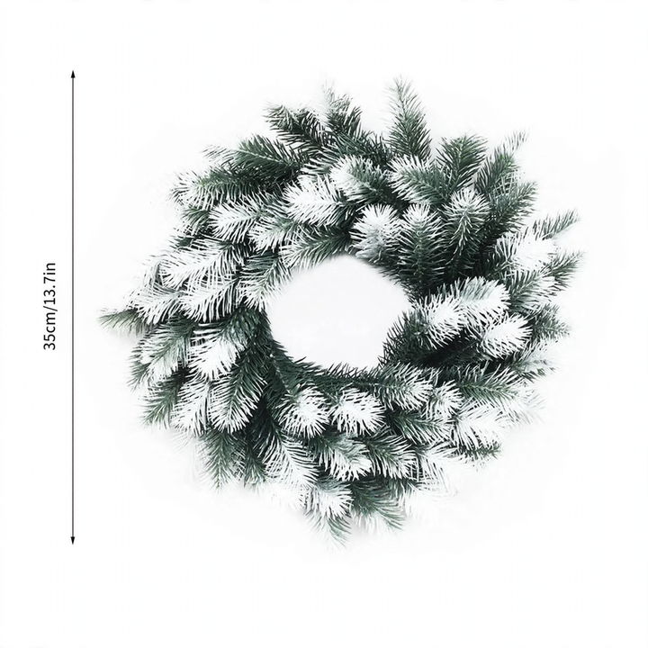 Künstlicher Weihnachtskranz aus Kunststoff, 10-30 cm