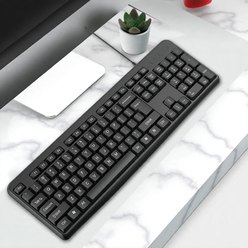 Kabelgebundene Tastatur LD-618, USB, ABS