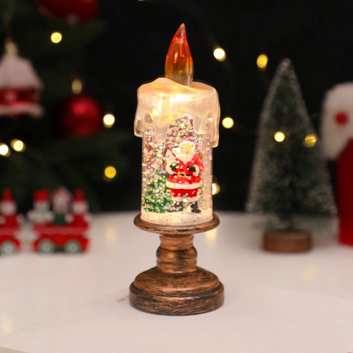 Leuchtende Weihnachtsbaum-Dekoration