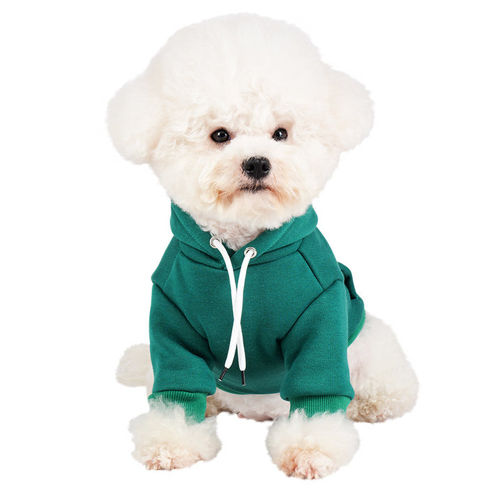 Baumwoll-Sweatshirt für Hunde, gefüttert, Herbst/Winter