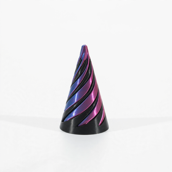 3D-gedrucktes Spiral-Pyramiden-Spielzeug