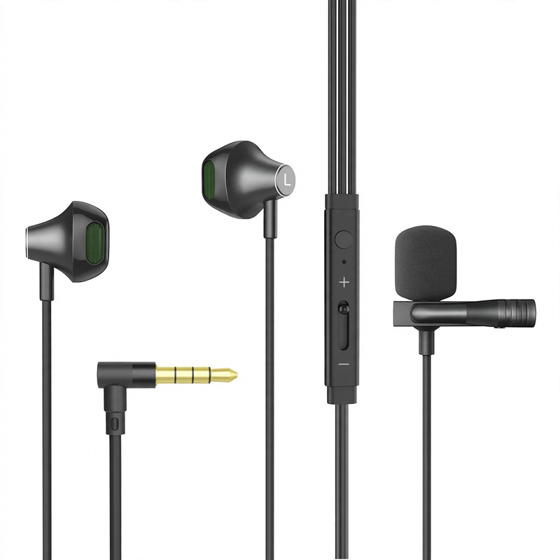 USB-C Kopfhörer mit Silikonaufsätzen
