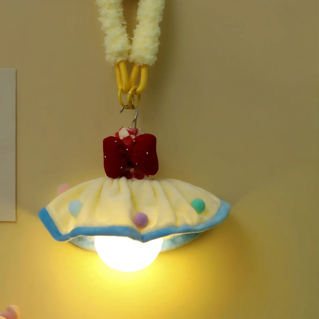 Kleine Nachtleuchte, 12 cm, aufladbar