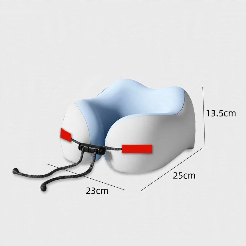 Nackenstützkissen aus Memory-Foam, U-Form