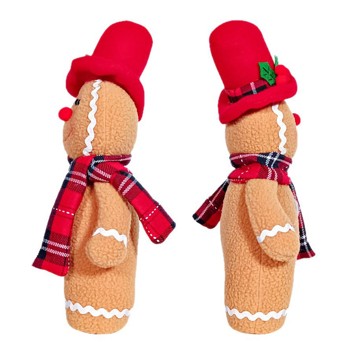 Weihnachts-Stofffigur, Lebkuchenmann oder Wichtel
