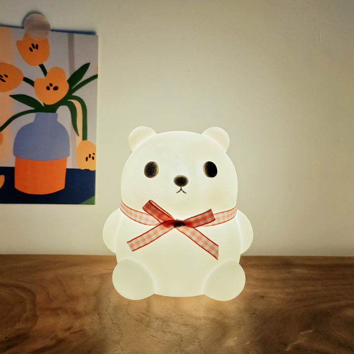Kleine Nachtlampe, Cartoon-Design, aufladbar
