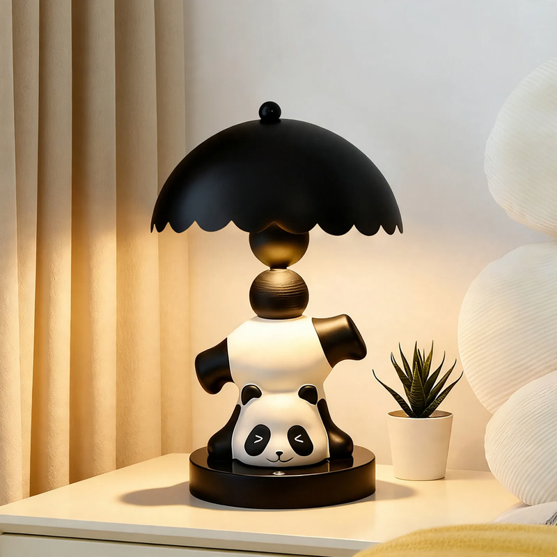 Panda Tischlampe, Nachttischlampe