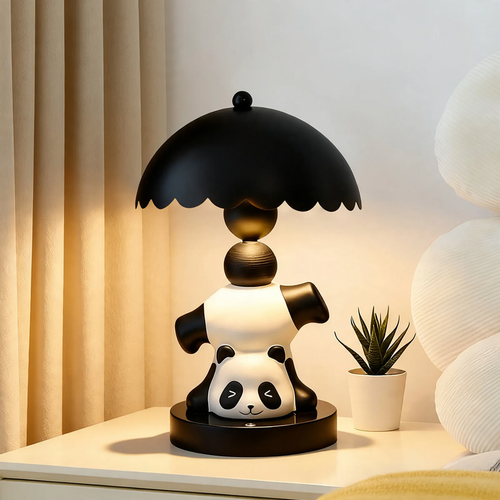 Panda Tischlampe, Nachttischlampe