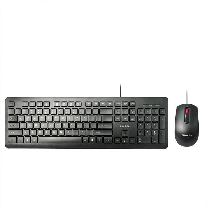 Kabelgebundene Leise-Tastatur für Büro und Spiele