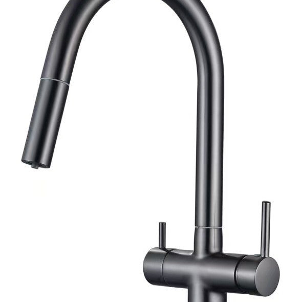Küchenarmatur Edelstahl 304, Einhebel-Mischbatterie