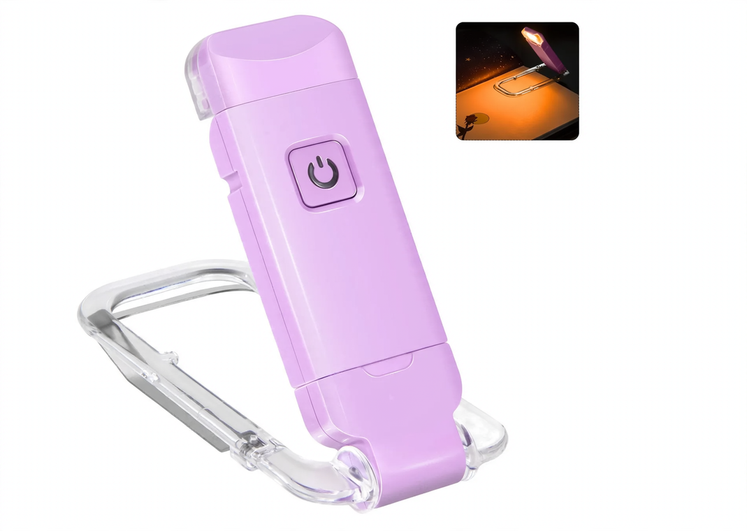 Mini USB-Buchleuchte, faltbar und augenschonend