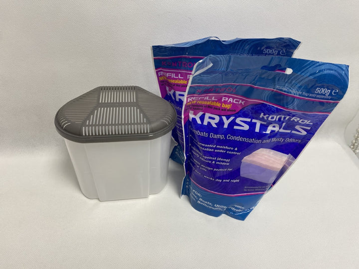 Große Luftentfeuchter-Box mit Calciumchlorid