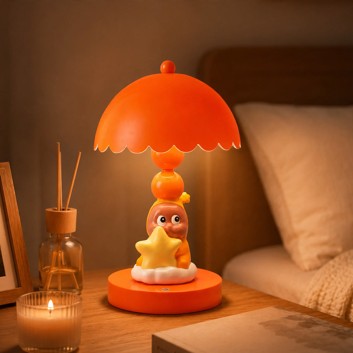 Cartoon-Sternchen-Tischlampe mit Farbwechsel