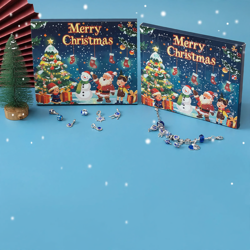 Schmuck-Adventskalender mit 24 Überraschungen