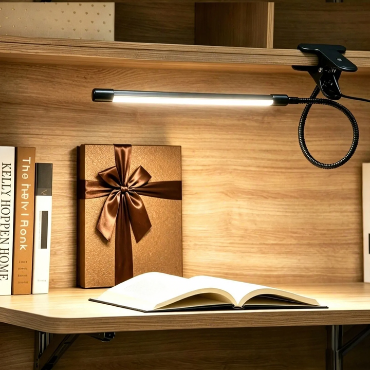 Augenschonende LED-Klemmleuchte, 350 g