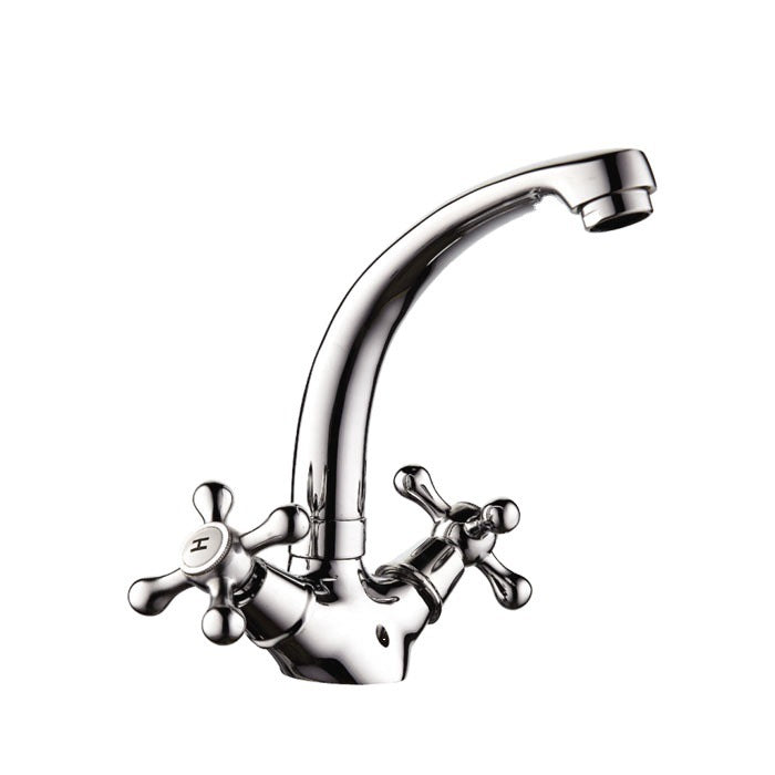 Edelstahl-Küchenarmatur mit Brausefunktion
