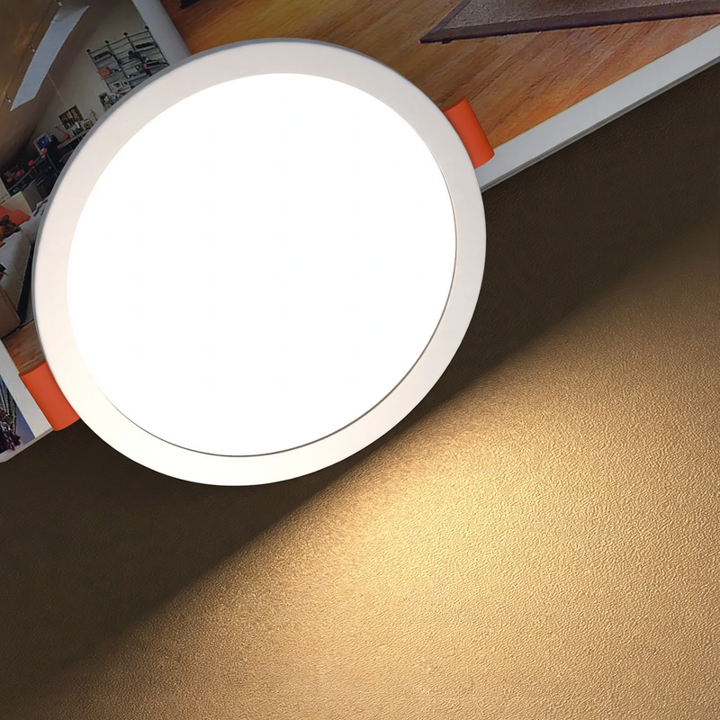 LED-Einbauleuchte, ultraflach, 6–15 W
