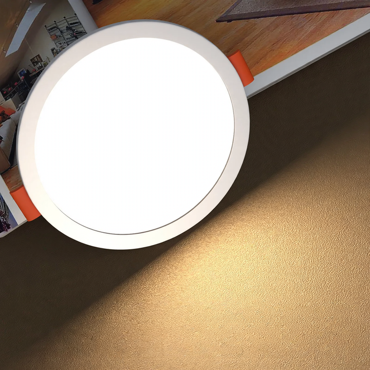 LED-Einbauleuchte, ultraflach, 6–15 W