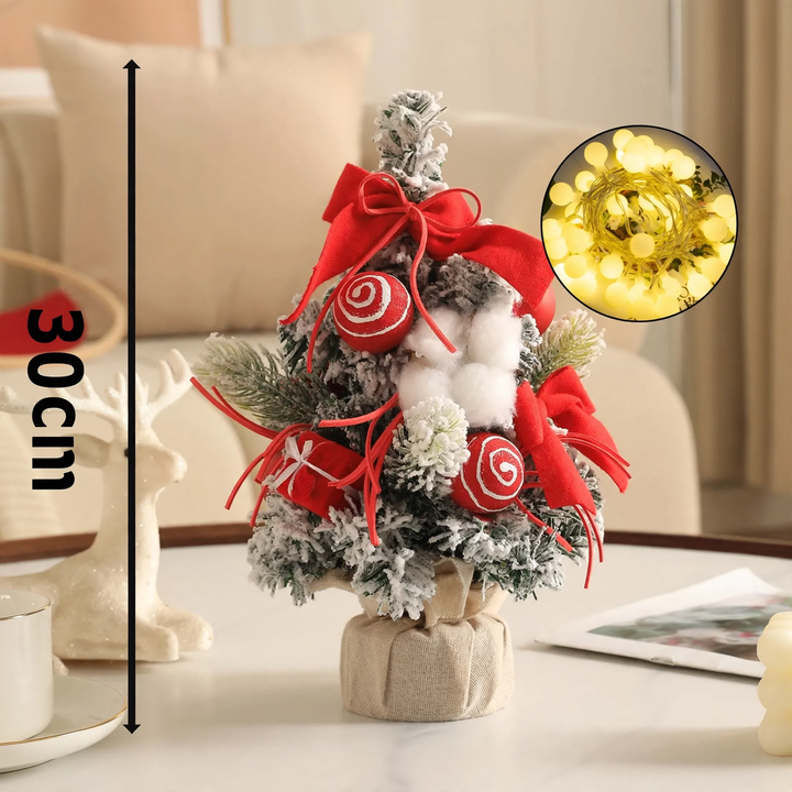 Mini-Weihnachtsbaum-Tischdekoration
