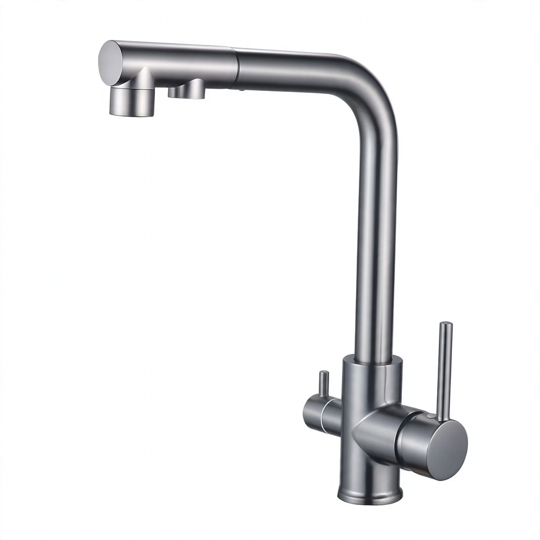 Küchenarmatur Edelstahl 304, Einhebel-Mischbatterie