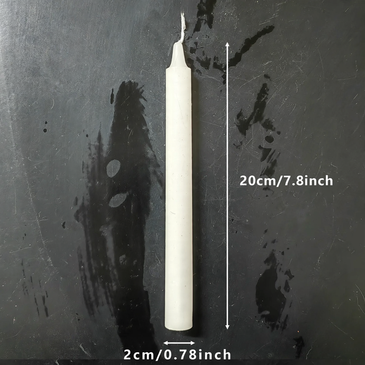 Eleganter Kerzenhalter aus Glas und Metall
