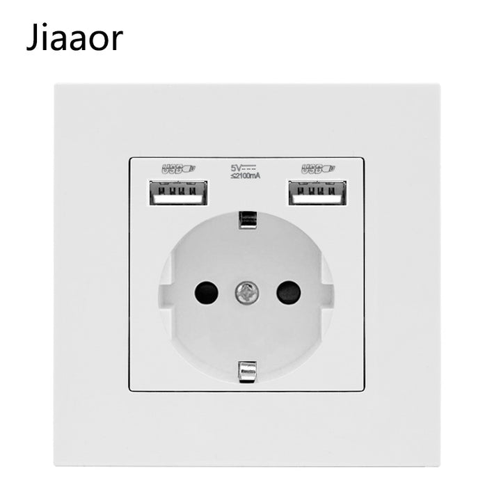Steckdose 16A europäischer Standard mit USB