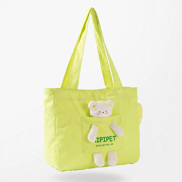 Tragbare Haustiertasche mit Schultergurt