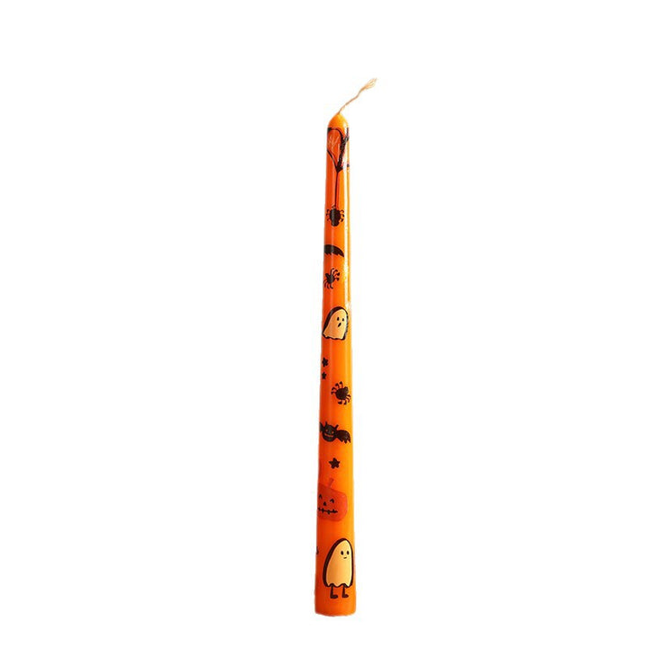 Halloween-Duftkerze, 25 cm, mit Motiven