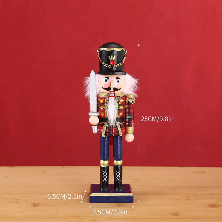Nussknacker-Figur, 25 cm, Holz, handbemalt