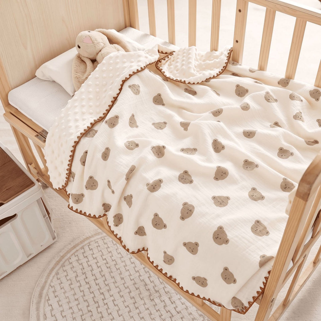 Baumwolldecke für Babys, 95x95 cm, Baumwolle
