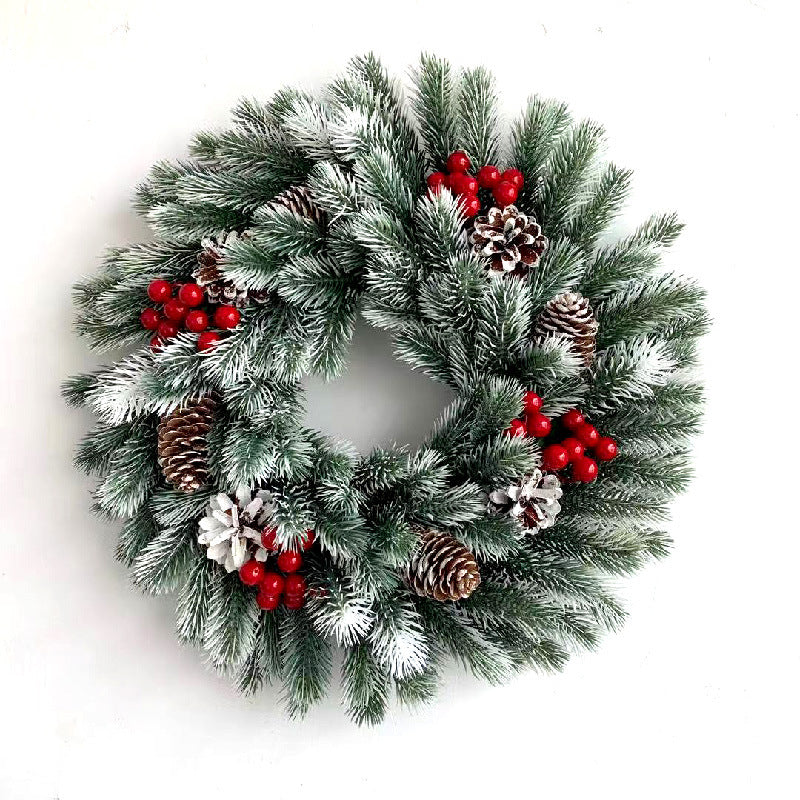 Weihnachtskranz mit LED-Beleuchtung, 40 cm