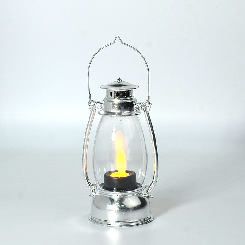 Dekorative LED-Laterne im Vintage-Stil