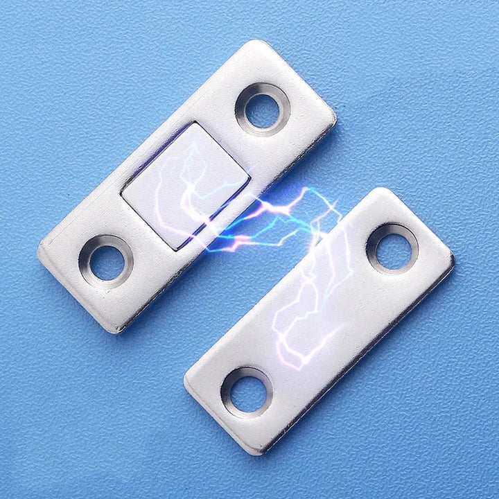 2 Stück Versteckte Türschließer Magnetisch Karnz