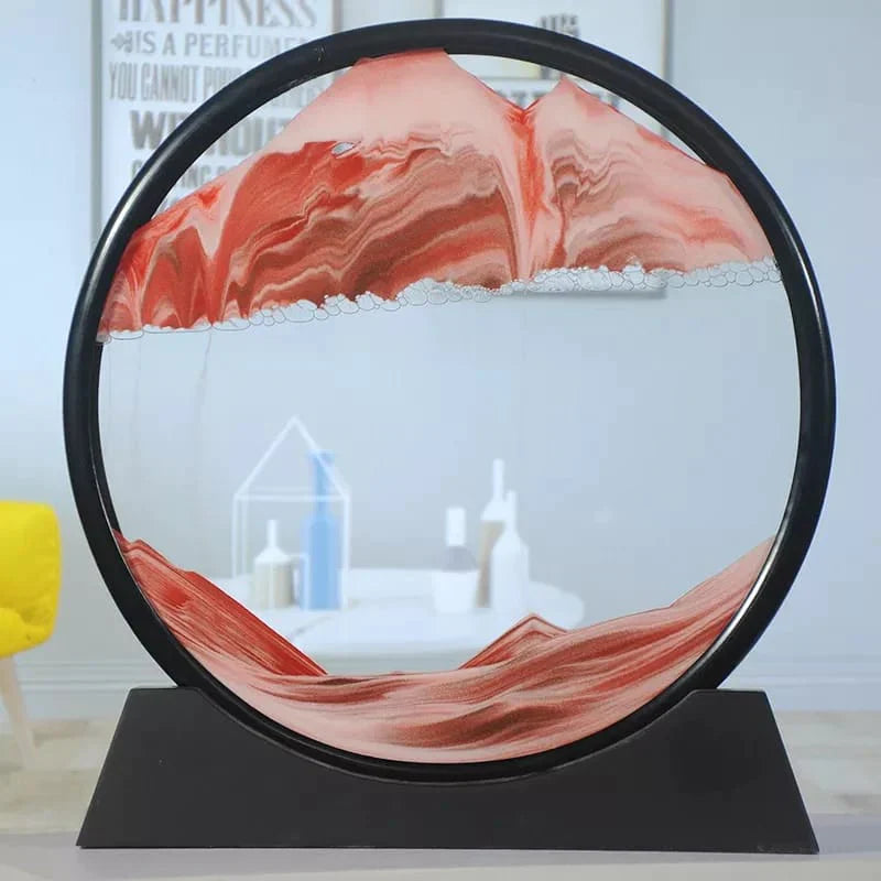 3d Dynamischer Sandkunst Flüssigkeitsbewegung Schüssel