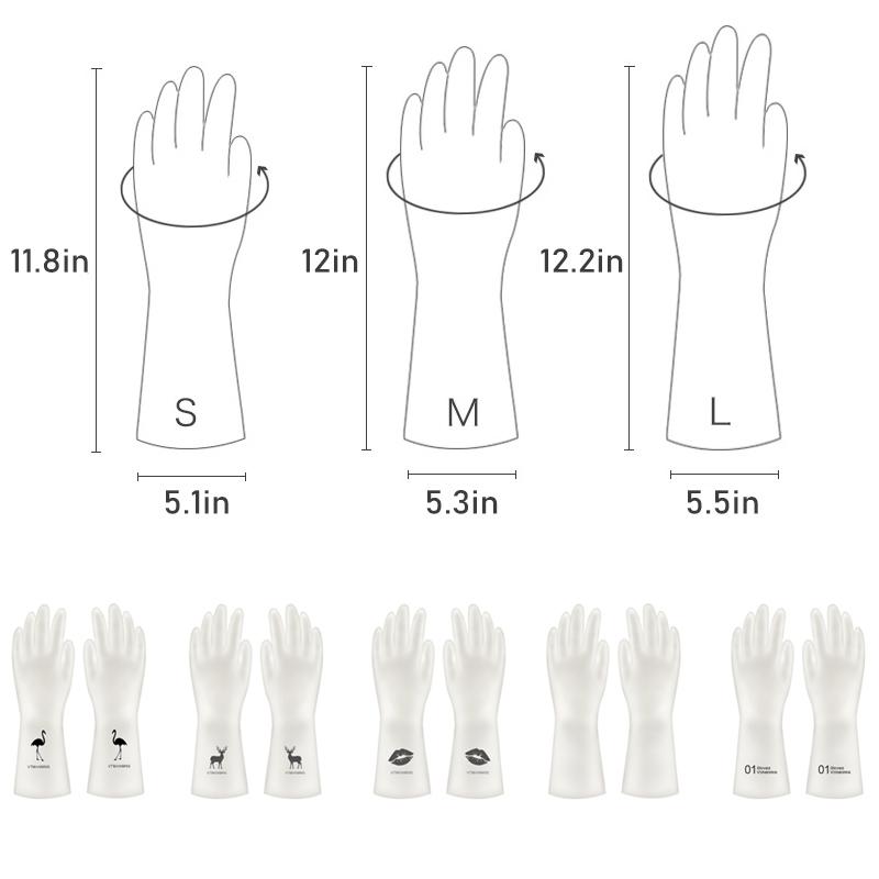 Haushaltsgeschirrspülhandschuhe (10 Paare) | Karnz