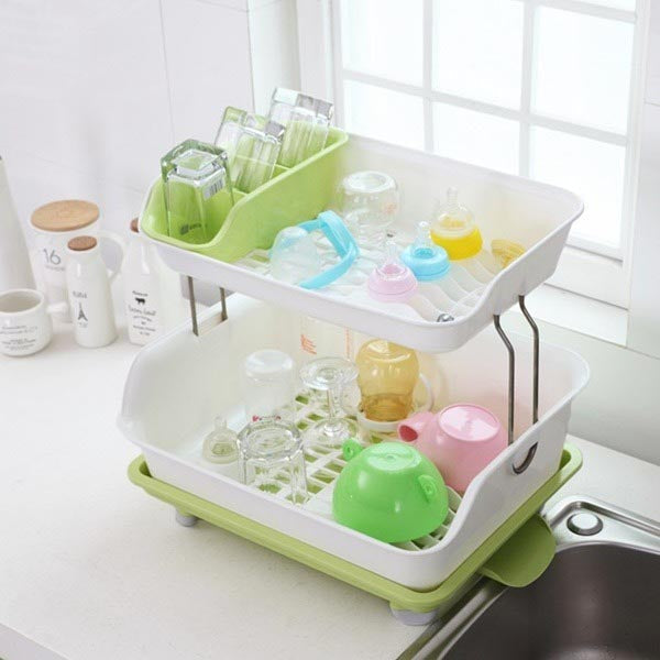 2-Tier Geschirrabtropfständer Karnz
