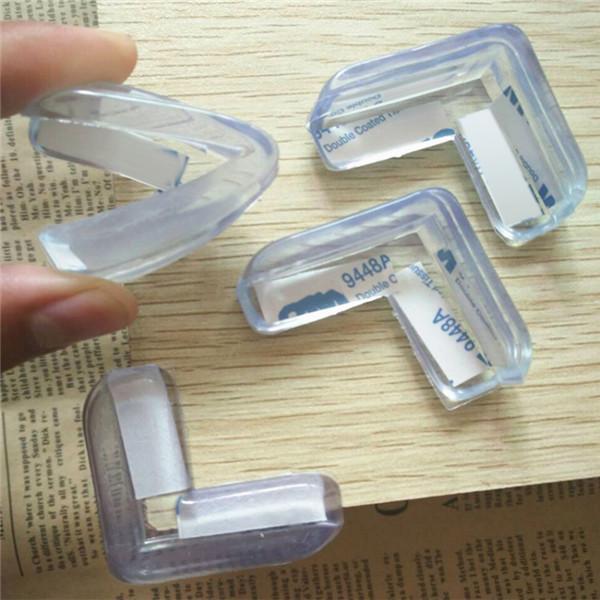 4 Stück Silikon Tisch Ecke Kante Schutz Abdeckungen Karnz
