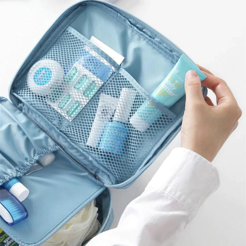 Multifunktionale Damen Make-up Kosmetik Reise Tasche Karnz