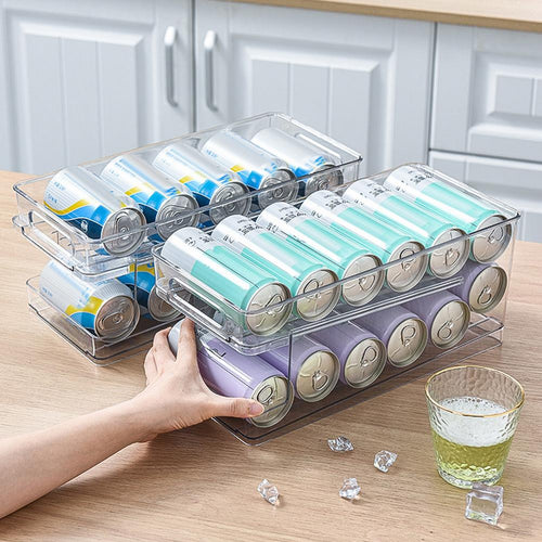 2-Tier Roll Transparente Organizer Halter Karnz