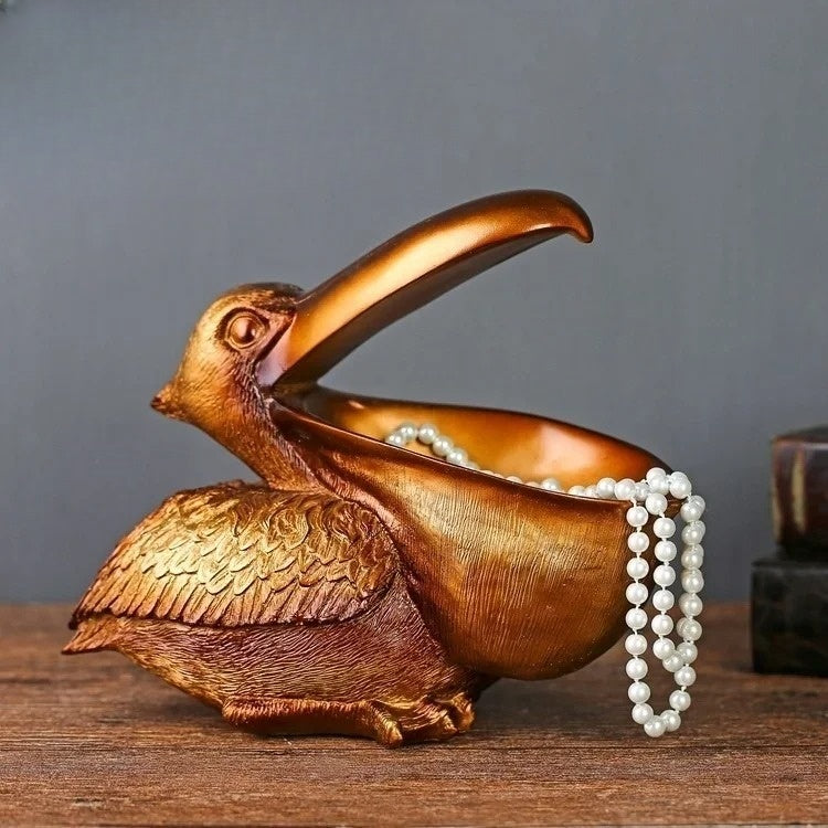 PelicanStyle Organizer – Dekorative Aufbewahrungsfigur für Schlüssel und Zubehör | Karnz