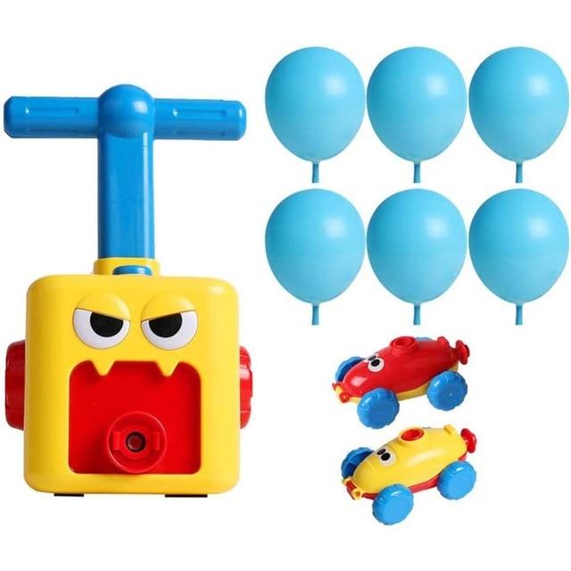 2 in 1 Ballon Launcher & Auto Spielzeug | Karnz