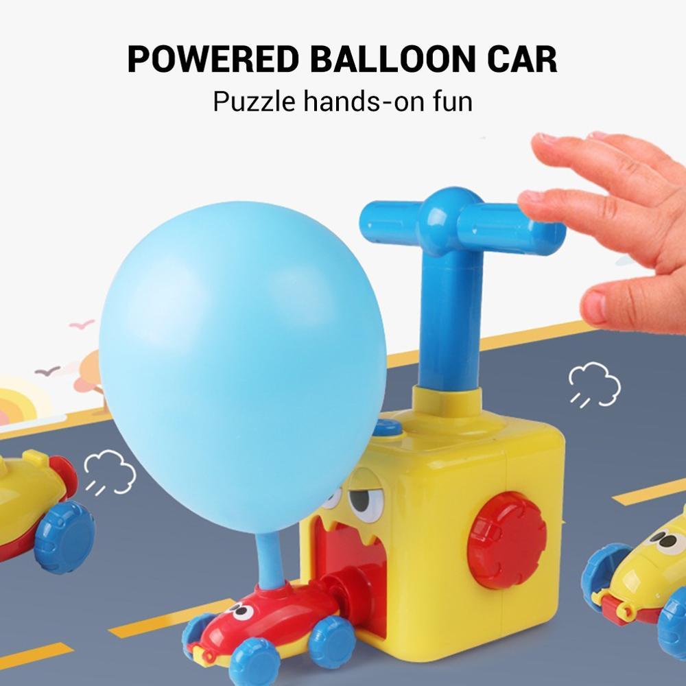 2 in 1 Ballon Launcher & Auto Spielzeug | Karnz