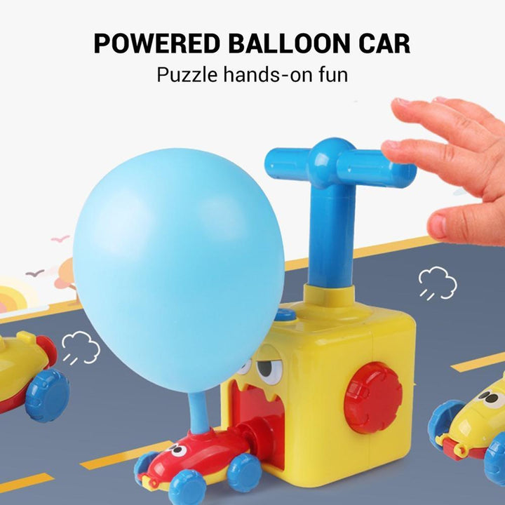 2 in 1 Ballon Launcher & Auto Spielzeug | Karnz