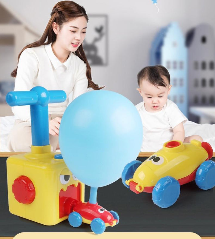2 in 1 Ballon Launcher & Auto Spielzeug | Karnz